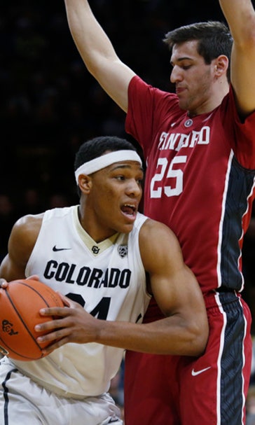 King, Fortune lead Colorado to 91-75 win over Stanford